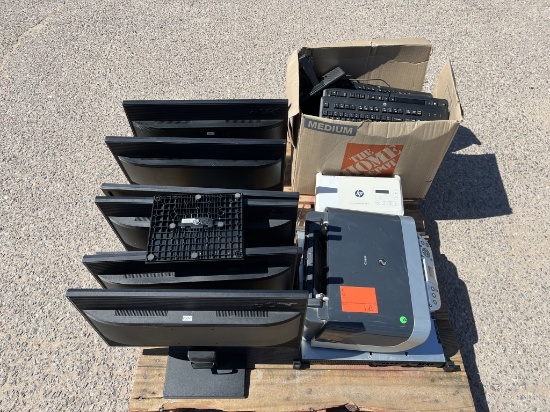 School Surplus- FlatScreens, Keyboards,Printers -C