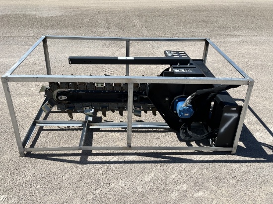 UNUSED Skid-Steer Hydraulic Trencher