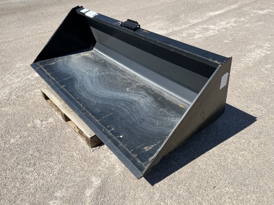 UNUSED Skid-Steer 78" Solid Bucket w/ Bevel