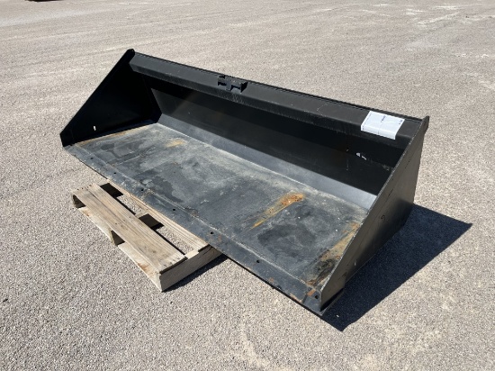 UNUSED Skid-Steer 83" Solid Bucket w/ Bevel