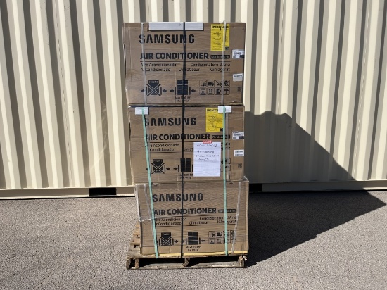 NEW (9) Samsung 9,000 BTU Mini-Split Outdoor Units