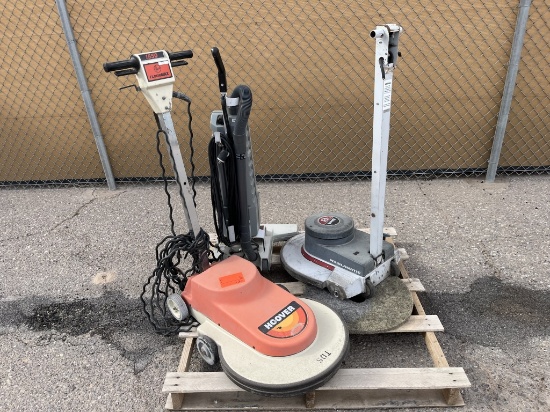 School Surplus- (3)pc Janitorial Equipment -A
