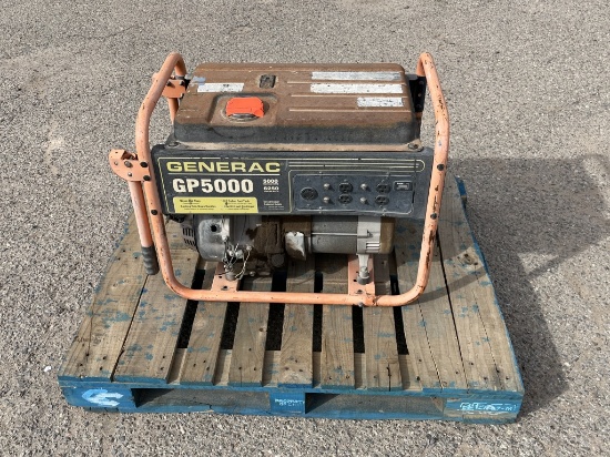 School Surplus- Generac GP5000 Gas Generator