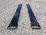 UNUSED 6FT Steel Forklift Extensions in Box-145lbs