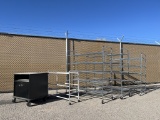 School Surplus-(5)pc Rolling Racks