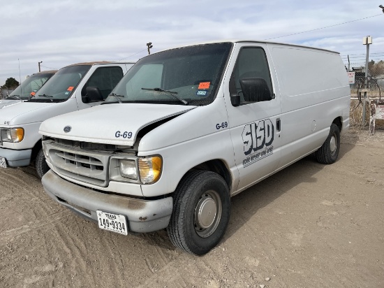 1998 Ford E-150 Cargo Van w/ Shelving
