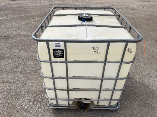 250 GAL Tote for Non-Potable Water -C
