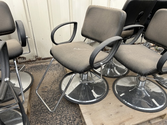 School Surplus- Aprx(5) Beauty Salon Chairs