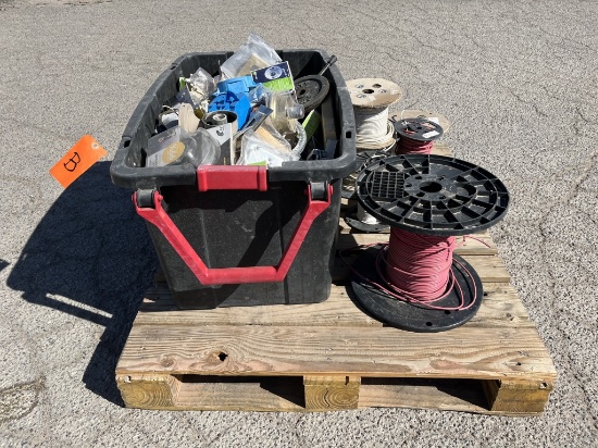 Boxed Surplus - Electrical Wire, Parts for Home