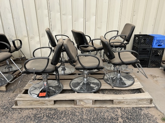 School Surplus- Aprx(6) Beauty Salon Chairs