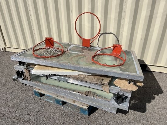 School Surplus- Basketball Backboards / Hoops