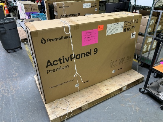 School Surplus-(2)Active Panel Commercial Displays