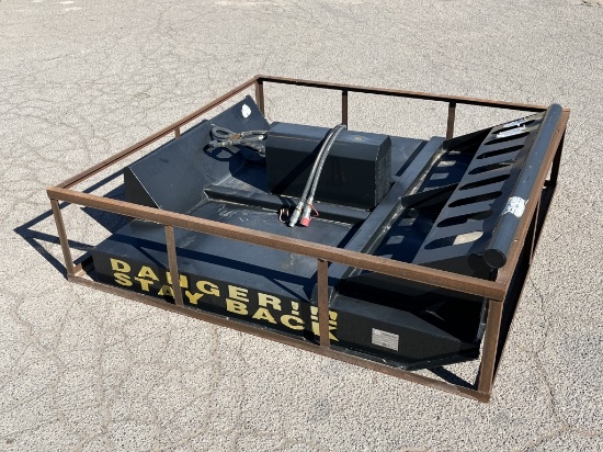 UNUSED Hydraulic Skid-Steer 72" Brush Mower