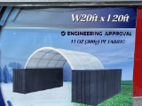 UNUSED 20FT x 20FT Dome Storage Shelter