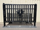 UNUSED 20FT Bi-Parting Galvanized Metal Horse Gate