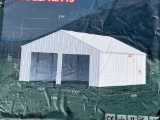 UNUSED 23FT x 22FT Double Garage Metal Shed