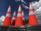 UNUSED (50)pcs Construction Safety Traffic Cones