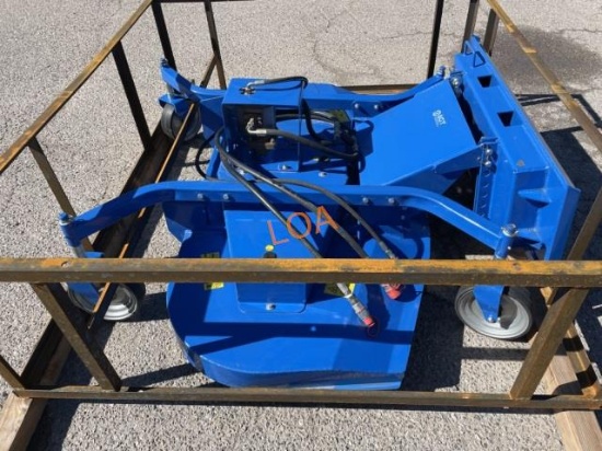 UNUSED 72" Skid-Steer Hydraulic Deck Field Mower