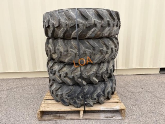 (4)pc- NEW 10.5/80-18 Skid Steer Tire ( 10ply )