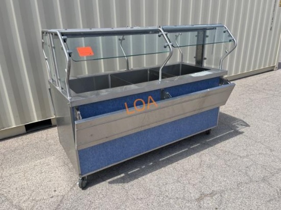 Rolling Food / Drink Serving Cart -A
