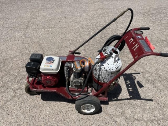 KM International Asphalt HWY Burner