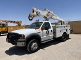 2007 Ford F550 4x4 Altec Bucket Truck