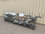 School Surplus -Stadium Light Stands,1500Watts- B