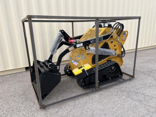 UNUSED MX-CRT23 Skid-Steer Track Loader w/Bucket