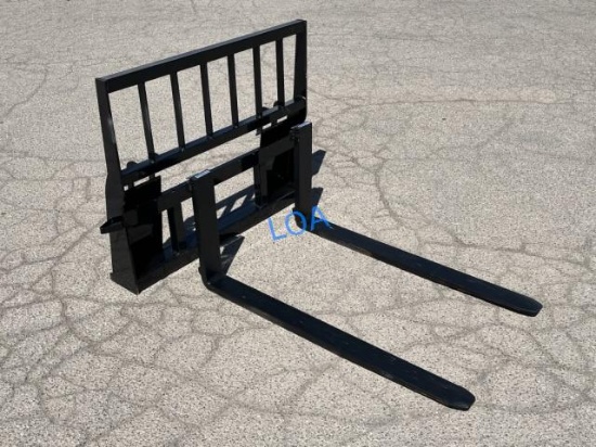 (5)NEW Skid-Steer Lifting Fork Attachments,48"Fork