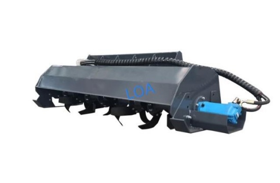NEW Skid-Steer Hydraulic 6FT Rotary Ground Tiller