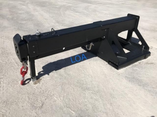 UNUSED Skid-Steer Forklift Jib Boom / Hoist