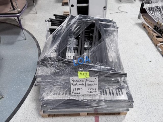 School Surplus- Aprx(13)pcs Yamaha Pianos