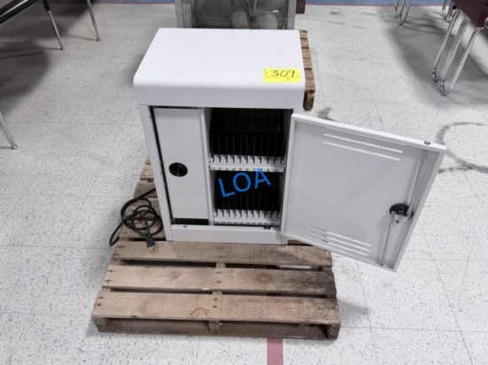 School Surplus- Tablet Charging Locking Cabinet