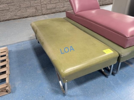 School Surplus- Green Big Massage Bench