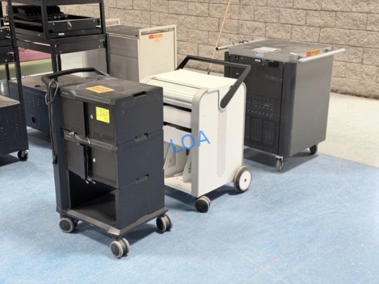 School Surplus- (3)pcs Apple Charging Cabinets