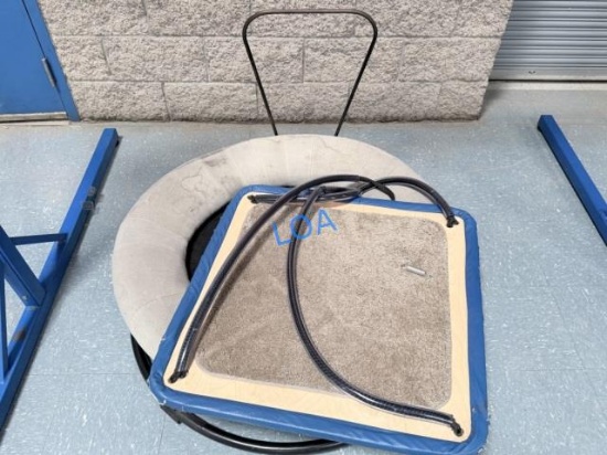 School Surplus- Blue Trapeze Swing