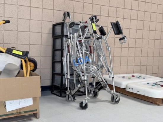 School Surplus- (4)pcs Child Assist Items, Walkers
