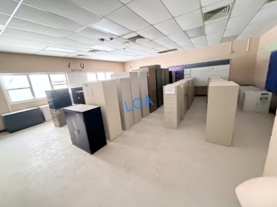 School Surplus- Room of File Cabinets