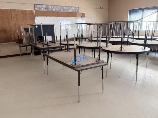 School Surplus- Room of Tables