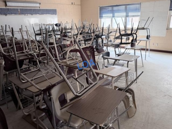 School Surplus- Room of Student Desk/Chairs