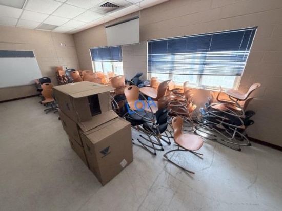 School Surplus- Room of Chairs, Tables