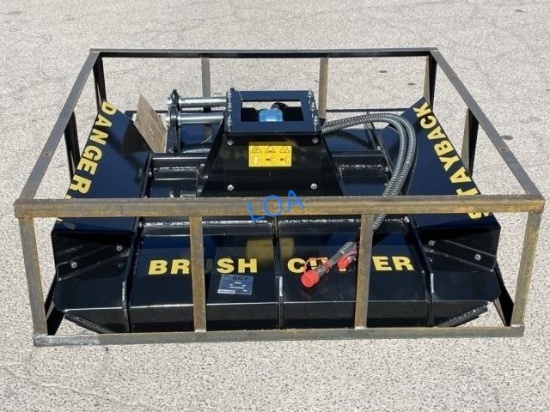UNUSED 54" Excavator Brush Mower Attachment