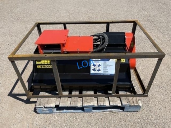 UNUSED 45" Excavator Brush Flail Mower Attachment