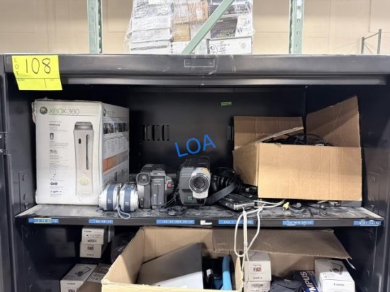 College Surplus- Lost/Found Shelf Cameras