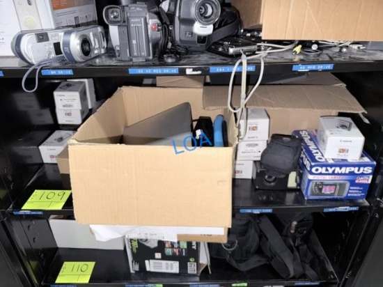 College Surplus- Lost/Found Shelf Cameras