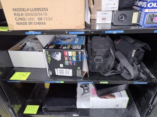 College Surplus- Lost/Found Shelf Cameras