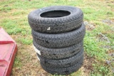 (5) Goodyear ST205/75R15 Tires