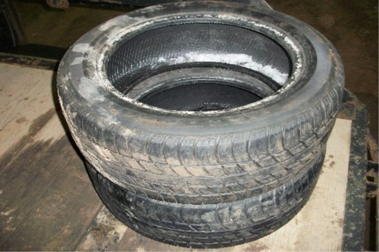 (2) 2.25/55/R17 Tires