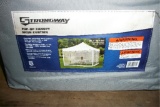 Strongway Pop-Up Canopy Mesh Curtain