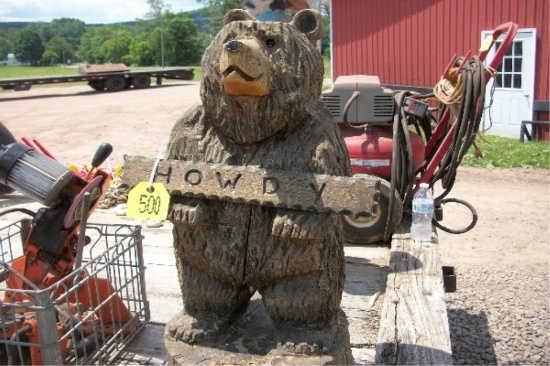 Howdy Chainsaw Bear